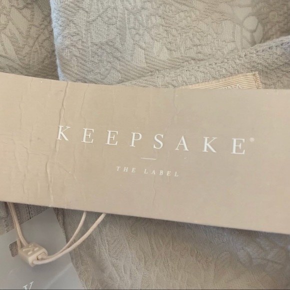 Keepsake STONE Beige GOT LOVE Wrap Tie Skirt - Picture 10 of 14